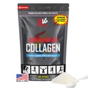 PhysiVantage Supercharged Collagen Peptides Powder - Hydrolyzed Collagen for Joint, Tendon, Ligament, & Skin Health Support - Unflavored, Keto, Paleo, 16oz | Enhanced with Vitamin C, BCAAs, Grass-Fed