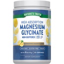 Nature's Truth Magnesium Glycinate Pulver | 6 oz | Lemon Flavor | Hohe Absorption | Vegan, Non-GMO, Glutenfreie Ergänzung