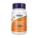 JETZT Nahrungsergänzungsmittel, Probiotic-10TM, 100 Billion, mit 10 probiotischen Strainen,Dairy, Soy und Glutenfrei, Strain Verified, 30 Veg Kapseln