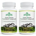 Wirkstoff Hexose korrelierte Verbindung 1500 mg Ergänzung, natürliche 8 Pilzextrakt Ergänzung, Immunsystem, Leberfunktion, natürliche Killer und T-Zellen Aktivität, 180 Veggie Kapseln