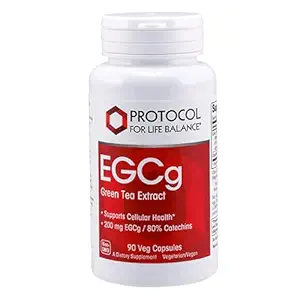 Protokoll EGCg 200 mg - 200 mg EGCg Green Tea Extract - Phytonutrients & Polyphenols Supplement* - Kosher & Vegan - 90 Veg Kapseln