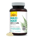 Country Life Maxi-Hair Supplement - 2000mcg Biotin & Vitamine für Haare, Haut und Nägel - Certified Gluten-Free & Vegetarian - Unterstützt Haarwachstum, 90 Tabletten