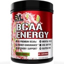 Evlution EVL BCAAs Amino Acids Powder - BCAA Energy Pre Workout Powder for Muscle Recovery Lean Growth and Endurance - Rehydrating Post Workout Recovery Drink mit natürlichem Koffein - Cherry Limeade
