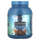 Vega All in One Nutrition Organic - 20g Pflanzenbasierte Pea Protein, Schokolade, 42 Servierungen, Vitamine A & C, Probiotics, Greens, Vegan, Keto, Gluten Free, 61.8oz (Packaging May Vary)