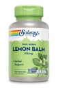 SOLARAY Zitronenbalsam Aerial 475 mg - Gesunde Psychische Beruhigung und Erholung Unterstützung - Ganzes Antennenprofil - Non-GMO, Vegan - 100 Servietten, 100 VegCaps