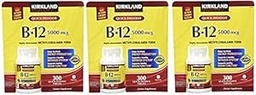 Kirkland Pozpfa Sublingual B-12 5.000 mcg, 300 Tabletten (3 Pack)
