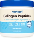 Nutricost Collagen Peptide Powder 4 oz (Unflavored) Typ I, Typ III Collagen - Grass-Fed, Glutenfrei und nicht-GMO
