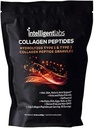 Intelligente Labs hydrolysiert Typ 1 und 3 Collagen Peptide Granulate, Collagen Powder Unflavored, Keto und Paleo-Friendly, Third-Party Verified For Purity, 11g pro Servierung, 30 Portionen ein Pouch
