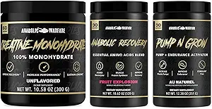 Creatine Monohydrate Advanced Creatine Formular, Pumpe N wachsen Stimulant freie Pumpe & Endurance-Aktivator und anabole Wiederherstellung essentielle Aminosäuren Mischung