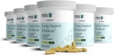 resbiotic resB Lung Support Probiotic Supplement - Lung Health Supplement für Raucher, Gut Health, Immununterstützung, Atemschutz, Heilige Basilikum, Kurkuma, Klinisch getestet - 360 Kapseln (6 Flaschen)