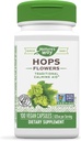 Nature's Way Hops Flowers - Traditionelle Kalkhilfe* - 620 mg Hops Blumen pro 2-Kapseln Servieren - Kräuterergänzung - Vegan, Gluten Free & Dairy Free - 100 Kapseln