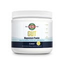 KAL Gut Magnesium Plus Aloe Vera Pulver - Zitronen-Getränk-Mix - Magnesium Citrat-Ergänzung mit Aloe Vera Gel für Verdauung & Entspannung Unterstützung - Kein Zucker - 60-Tage Garantie, 40 Servietten, 4.8 OZ