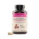 NatureWise Milk Thistle with Dandelion Root - Silymarin - Antioxidant Liver & Kidney Health Support Supplement - Vegan, Non-GMO, Glutenfrei - 60 Count[60-Day Supply]