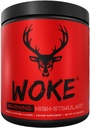Bucked Up - Woke - HIGH STIM Pre Workout - Beste Verkostung - Fokus Nootropic, Pumpe, Stärke, 30 Portionen (Blauer Himbeer)
