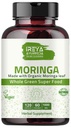 Moringa Kapsel 1000 mg (120 Kapseln), Moringa Pulver Kapseln aus Bio Moringa Blatt Pulver | Non-GMO Ganz Grün Super Food Nutrition 60 Tage Versorgung