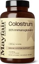 Colostrum Supplement 1000mg, 120 Kapseln, 30% IgG, Bovine Colostrum, Immunsystemunterstützung