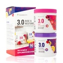 Youngevity Beyond Tangy Tangerine 3.0 Rise & Restore | Dual-System-Ergänzung für Tag & Nacht | Natürliche Energie, kognitive Immun- & Verdauungsunterstützung | Acai Granatapfel & Raspberry Lemon