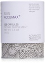jane iredale Haut Accumax Nahrungsergänzungsmittel Kapseln verbessern Akne und fördern gesunde Haut enthält Vitamin A, C und E Vegan & Gluten-frei