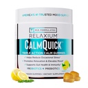 Relaxium Calm Gummy, entwickelt in den USA, mit Vitamin B6, Magnesium und L-Theanin, ein Gummy pro Servierung, 60 Gummies