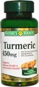 Nature's Bounty Turmeric Capsules 60 Kapseln (Pack von 2)