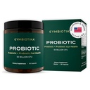 CYMBIOTIKA Probiotic + Prebiotic, 60 Billion CFU - 19 Strains, Gut Health Supplement für Damen und Herren, Immununterstützung, Verdauungsgesundheit, & Gut Balance, 90 Kapseln, 1 Monat Versorgung, Made in USA