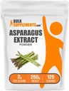BulkSupplements.com Spargelextrakt Pulver - Kräuterergänzung, Shatavari Pulver - Glutenfrei, 2g pro Servierung, 250g (8.8 oz) (Pack von 1)