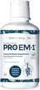 TeraGanix Organic Liquid Probiotic (30 Tage Versorgung), Gut Health Supplement, Dr. Formuliert für Erwachsene & Kinder, verbessert Immunfunktion, Verdauung & Nährstoffaufnahme, 6 Mil CFU/ml (16 fl oz)