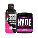 PROSUPPS L-Carnitin 3000 Stimulant freie flüssige Schüsse (31 Servierungen, Drachenfrucht) und Mr. Hyde Signature Serie Pre-Workout Energy Powdered Drink (30 Servierungen, Pixie Dust) Bundle