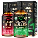 NUTRAHARMONY Bio Mullein Tropfen & Vitamin B12 Tropfen