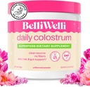 Belli Welli Premium Bovine Colostrum Powder | Organic, Grass-Fed | High Potency | Gut Health, Immune & Skin Support | Superfood Supplement für Erwachsene (60 Servierungen)
