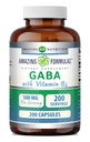 Erstaunliche Formeln GABA mit Vitamin B6 Ergänzung | 500 Mg Pro Servieren | 200 Kapseln | Non-GMO | Gluten Free | Made in USA