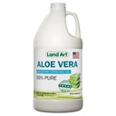 Land Art - Bio Aloe Vera Trinkwasser Gel für Sodbrennen & Säure Reflux Relief - 99,7% Rein - Kaltverfertigt - verbessert Verdauungsgesundheit - Beruhigend und natürlich - Vegan & Glutenfrei - 64 fl oz
