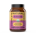 Komplette natürliche Produkte Bio-Echinacea-Kapseln 600mg, 100ct | Pflanzenbasiert, Immunsystem und saisonale Gesundheit Unterstützung | Pure Kräuter, Non-GMO, Vegan-Kapseln