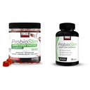 Force Factor ProbioSlim Apple Cider Essig-Gummi mit LactoSpore Probiotics, 120 Count & ProbioSlim Weight Loss Essentials Daily Digestive Health Probiotic, 120 Kapseln