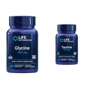 Life Extension Glycine 1000 mg, fördert Entspannung, Gesunde Schlaf & Taurine, Pure Taurine Aminosäure Supplement, Herz, Leber und Gehirn Gesundheit