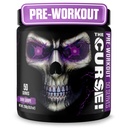 Der Fluch! Pre Workout Pulver für Männer & Frauen, Koffein, Beta-Alanin, Kreatin, L-Citrulline, 50 Servierungen, Dunkle Grape Flavor – Boost Energy, Strength & Focus