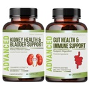 Kidney Cleanse Detox & Repair und Bladder Support-Kidney Support Supplement für Kidney Restore mit Chanca Piedra,Cranberry, Juniper Berries für Kidney Detox und Bladder Health.60 Day Supply