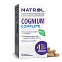 Natrol Cognium Komplett, Nahrungsergänzungsmittel für Gehirngesundheit, Gehirngesundheit Ergänzungen für Erwachsene, 60 Kapseln, 30 Tage Versorgung