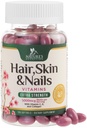 Haare, Haut und Nägel Vitamine für Frauen - Biotin 5000mcg zu unterstützen Haarwachstum mit Argan Öl, Collagen & Hyaluronsäure, schön, stärker Haut, Haar & Nägel Vitamin Supplement - 120 Softgels