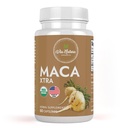 Maca Xtra Kapseln 1000mg | Organische Kräuterergänzung | Natürliche Quelle von Aminosäuren Eisen & Magnesium | 60 Kapseln