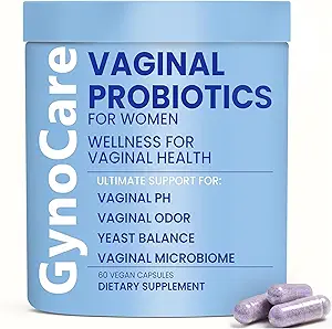 Vaginale Probiotika für Frauen pH Balance | Präbiotika & Probiotika für Frauen | Frauen Welness für Vaginale Gesundheit | Odor Relief | 60 Kapseln