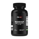 Magnesium Glycinat 1000 mg pro Servierung Bereitstellung von 300 mg elementarem Magnesium - 90 vegetarische Tabletten - Chelatform - Unterstützt Muskel, Gelenk und Herzgesundheit*