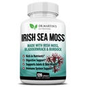 2625mg Irish Sea Moss Supplement 120 Kapseln | SeaMoss Bladderwrack Burdock Root Capsules | Enthält 92 Vitamine & Mineralien für Immunität, Gut, Joint & Skin Health | Unterstützung Schilddrüse, Energie & Verdauung