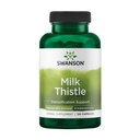 Swanson Milk Thistle (Standardisiert) - Herbal Liver Support Supplement w/ 80% Silymarin - Natürliche Formel zur Erhaltung der Gesamtgesundheit & Wohlbefinden - (120 Kapseln)
