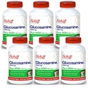 Schiff Glucosamine 1500mg Plus MSM und Hyaluronsäure, 150 Tabletten - Joint Supplement (Pack von 6)
