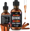 HERBIFY Quinine Tincture - Quinine Liquid Extract for Healthy Digestion & Leg Cramp - Quinine Cinchona Supplement for Better Absorption - US Made Product - für Männer & Frauen 2oz (60ml)