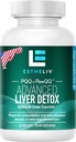 Liver Cleanse Detox & Repair PQ + Inositol Formel, Aktualisiert V2.0 (Non Milk Thistle Supplement und Artichoke Extract), für Lebergesundheit und Leberentgiftung, Erneuerte Leberunterstützung