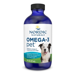 Nordic Naturals Omega-3 Pet, Unflavored - 8 oz - 1380 mg Omega-3 pro Teelöffel - Fischöl für mittelgroße bis große Hunde mit EPA & DHA - fördert Herz, Haut, Mantel und Immungesundheit