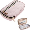 BAGSFY Pill Organizer Case 2 Mal pro Tag Wöchentliche Medizin Organizer Reise Pille Box mit abnehmbaren 7 Tage Medizin Fall Container für Fischöl, Vitamin, Ergänzung