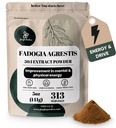 Dschungelpulver Fadogia Agrestis Extrakt für Männer 50:1 Konzentration 313 Servierungen - 5 Unzen der reinen Nigerian Fadogia Ergänzung traditionellen Mens Health Support für Drive & Passion Enthält Maltodextrin